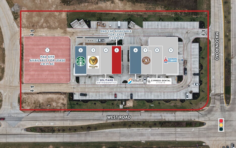 More Photos Of 21910 West Rd, Cypress General Retail For Lease