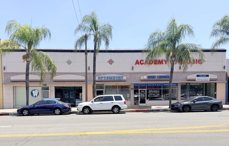 Primary Photo Of 222-238 E Main St, Alhambra Storefront For Lease