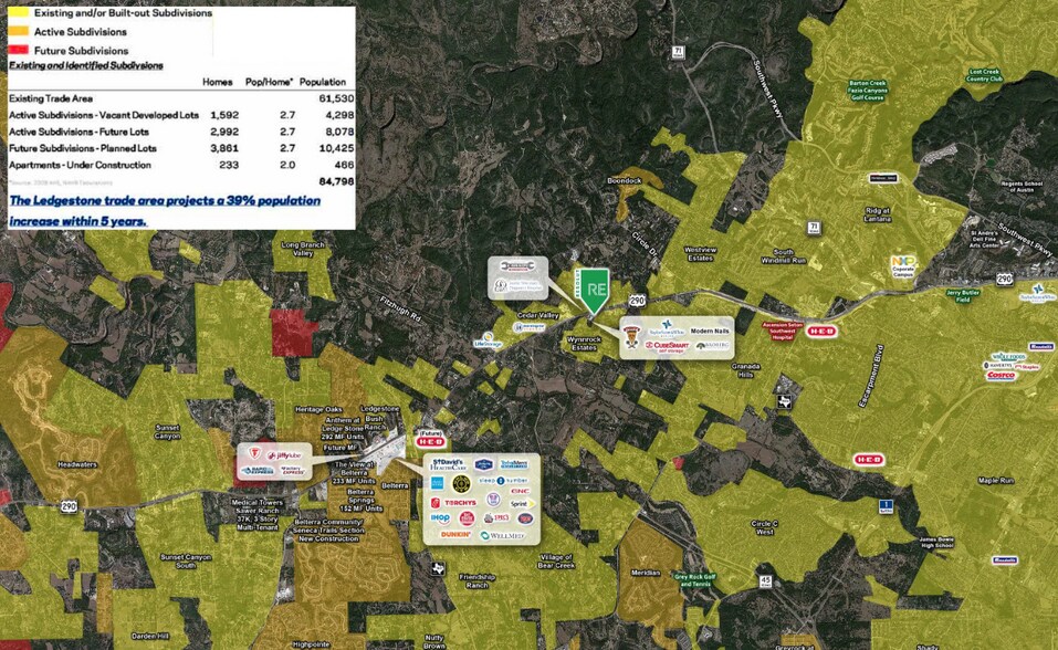 More Photos Of 9521 W Highway 290, Austin Storefront Retail Office For Lease