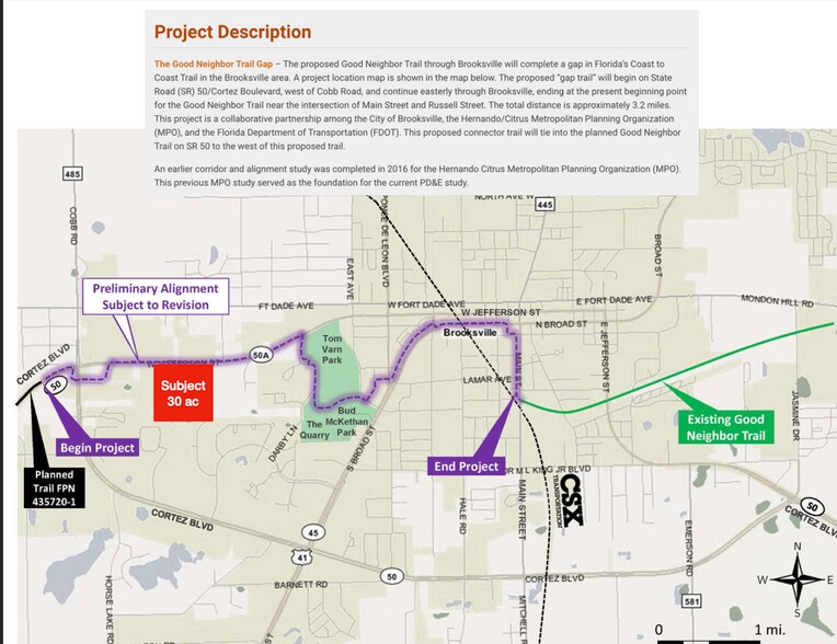 More Photos Of 00 Jefferson St, Brooksville Land For Sale