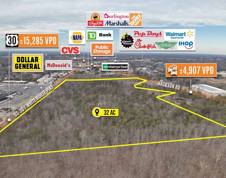 More Photos Of 331 White Horse Pike, Berlin Land For Sale