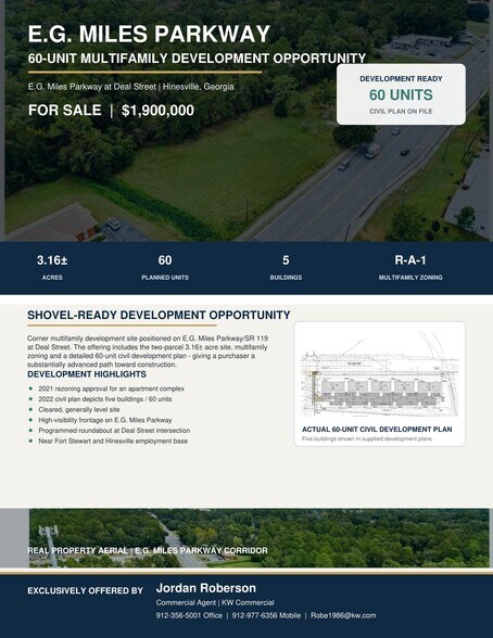 More Photos Of 618 Elma G Miles Pky, Hinesville Land For Sale