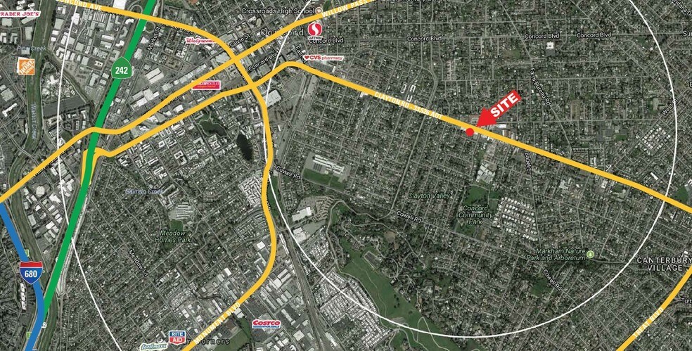 More Photos Of 3426-3460 Clayton Rd, Concord Freestanding For Lease