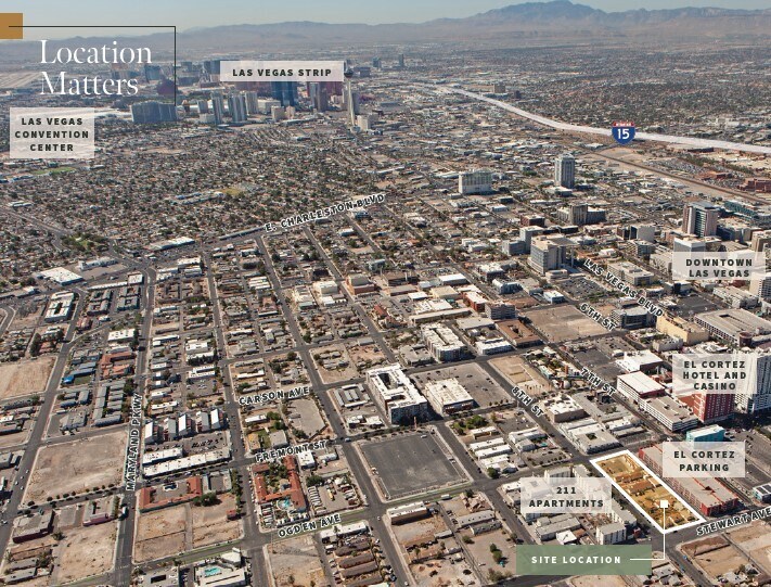Primary Photo Of 713 East Ogden Ave, Las Vegas Land For Sale