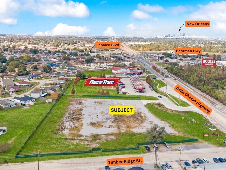 More Photos Of 3006 Belle Chasse Hwy, Terrytown Land For Sale