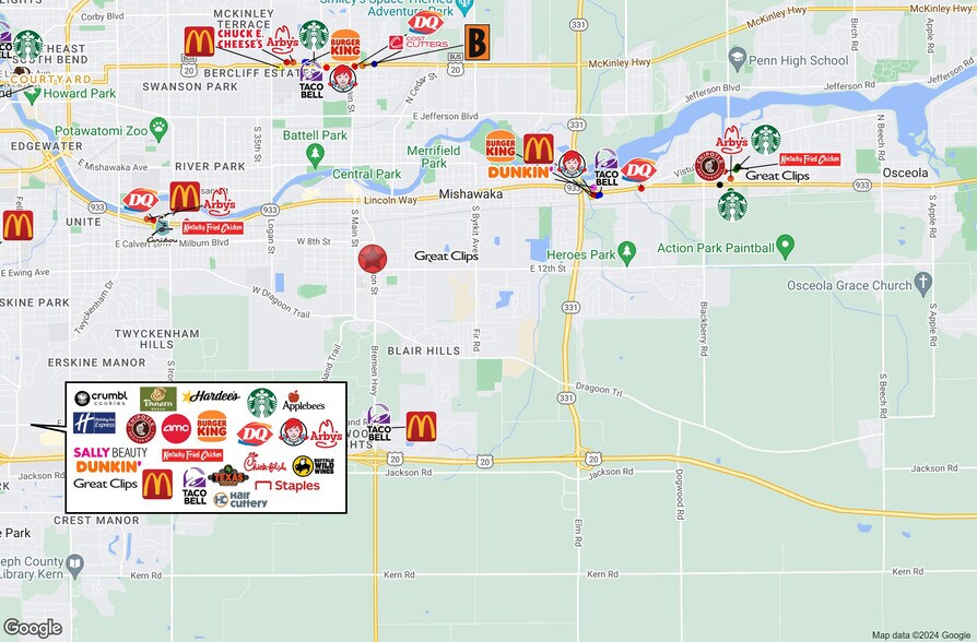 More Photos Of 913-919 S Union St, Mishawaka Freestanding For Lease