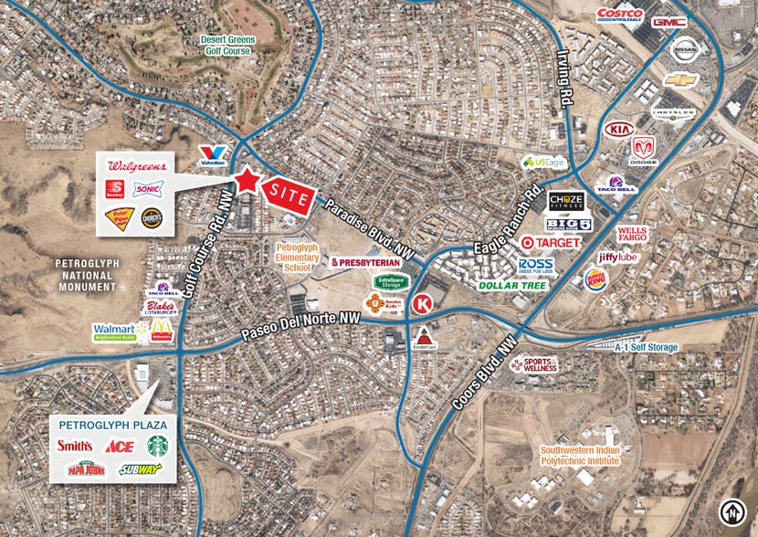 More Photos Of Golf Course Rd. rd @ Paradise Blvd NW, Albuquerque Land For Sale
