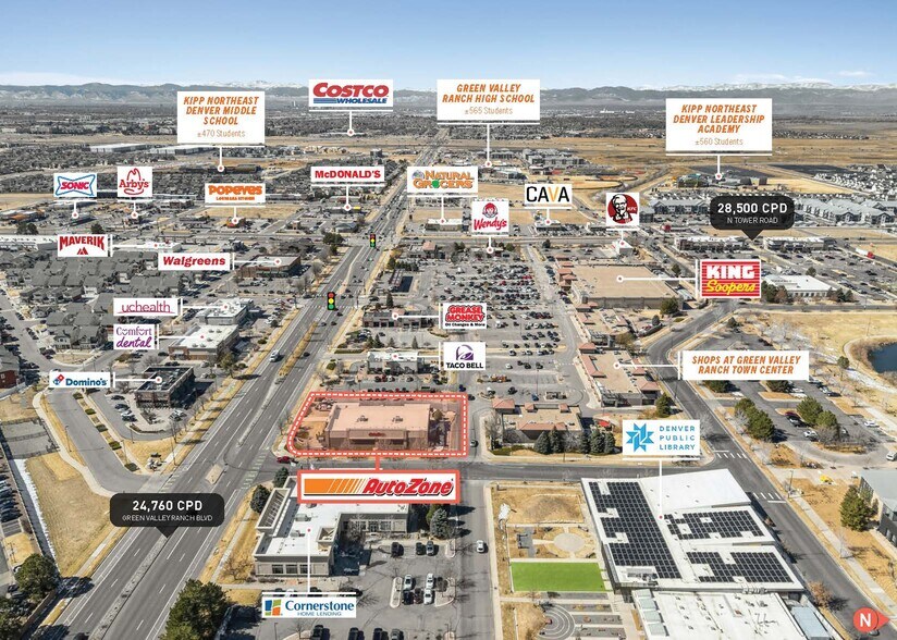 More Photos Of 18643 Green Valley Ranch Blvd, Denver Freestanding For Sale