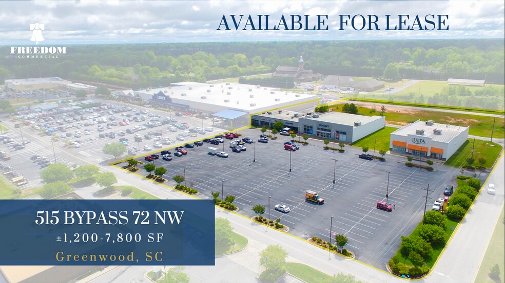 More Photos Of 515 Bypass 72 NW, Greenwood Unknown For Lease