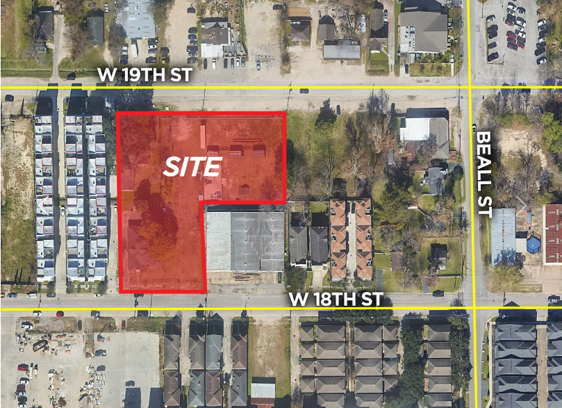 Primary Photo Of 1122 W 19th St, Houston Land For Sale