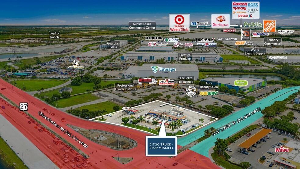More Photos Of 13899 W Okeechobee Rd, Hialeah Service Station For Sale