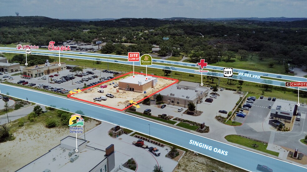 More Photos Of 438 Singing Oaks, Spring Branch General Retail For Lease