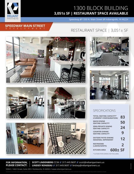 More Photos Of 1302 Main St, Speedway Apartments For Lease