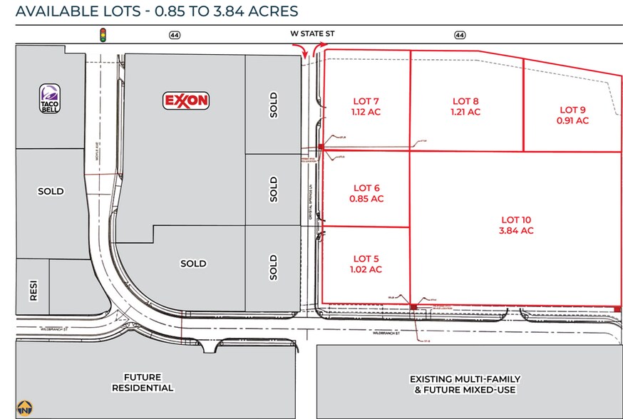 More Photos Of 8874 Wildbranch St, Star Land For Lease