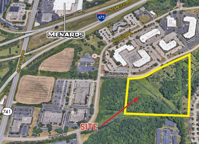 More Photos Of 15.175 acres Gander Creek Dr @ Newmark Dr, Miamisburg Land For Sale