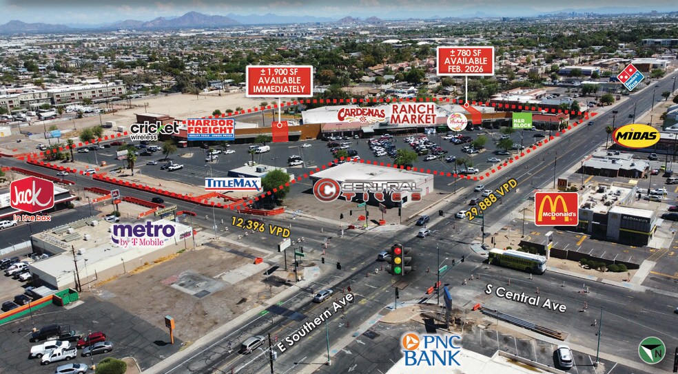 Primary Photo Of 5833 S Central Ave, Phoenix General Retail For Lease