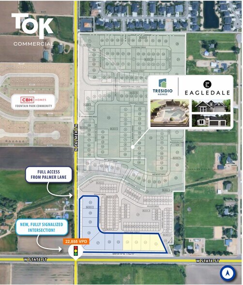 More Photos Of TBD W State St, Eagle Land For Sale
