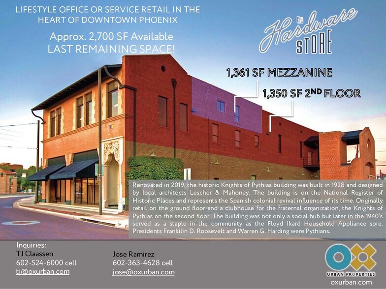 More Photos Of 829 N 1st Ave, Phoenix Loft Creative Space For Lease