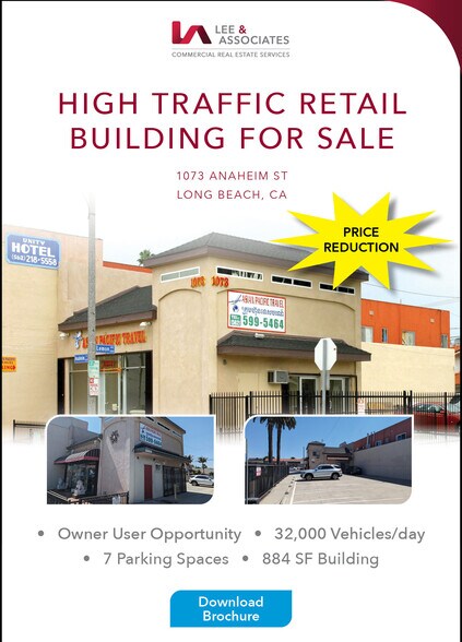 More Photos Of 1073 E Anaheim St, Long Beach Freestanding For Sale