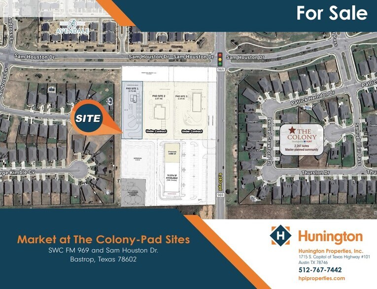Primary Photo Of SWC FM 969 and Sam Houston Dr, Bastrop Land For Sale