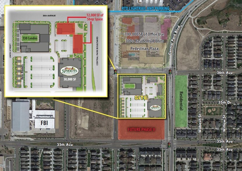More Photos Of 3585 Central Park Blvd, Denver Storefront For Lease
