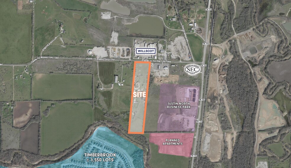 Primary Photo Of 9629 FM 1384, Justin Land For Sale