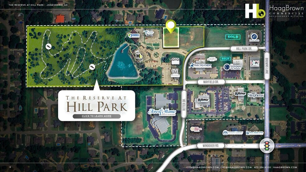 More Photos Of 1680 Hill Park Cv, Jonesboro Office For Lease