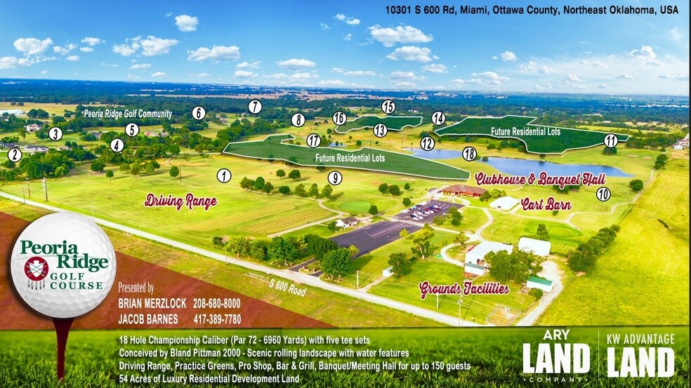 More Photos Of 10301 S 600 Rd, Miami Golf Course Driving Range For Sale