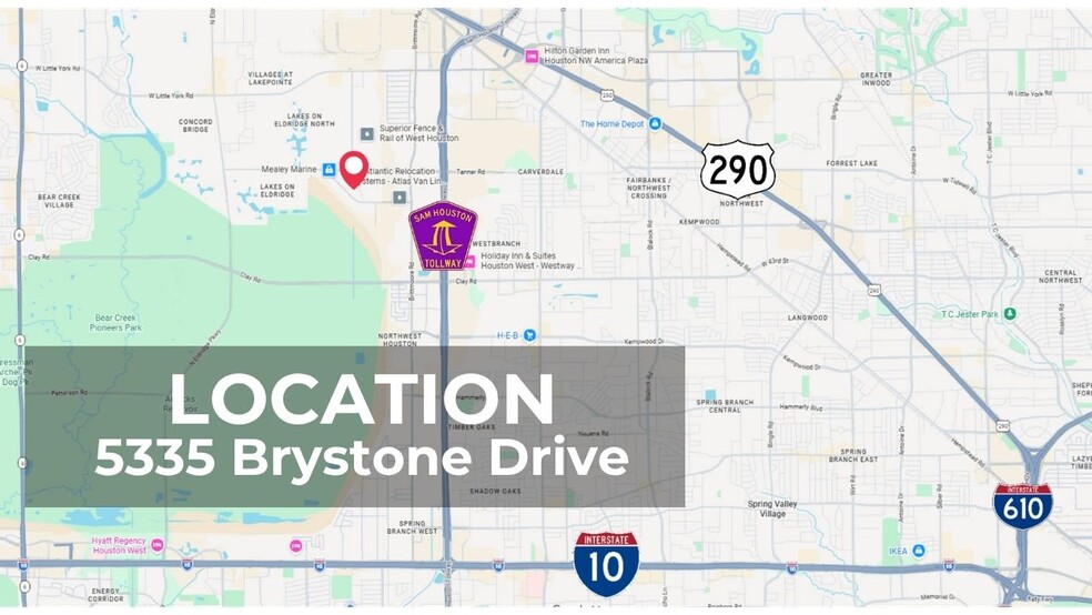 More Photos Of 5335 Brystone Dr, Houston Flex For Lease
