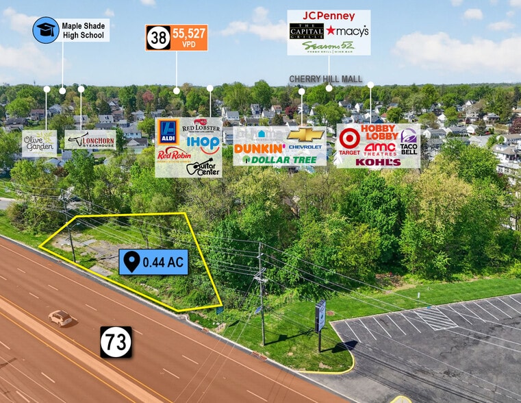 More Photos Of 2937 Route 73, Maple Shade Township Land For Sale