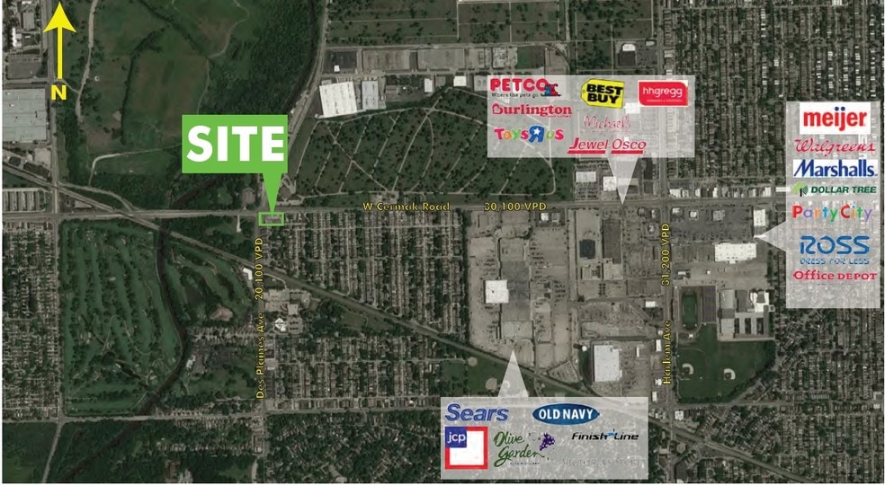 More Photos Of 7929 W Cermak Rd, North Riverside Storefront Retail Office For Lease