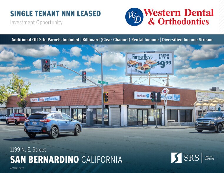 Primary Photo Of 1199 N E St, San Bernardino Storefront Retail Office For Sale