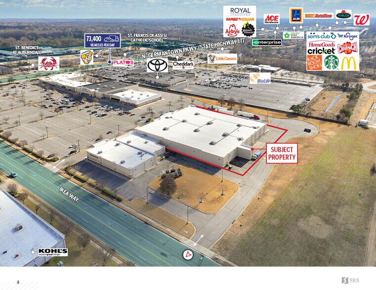 More Photos Of 2281-2289 N Germantown Pky, Cordova General Retail For Sale