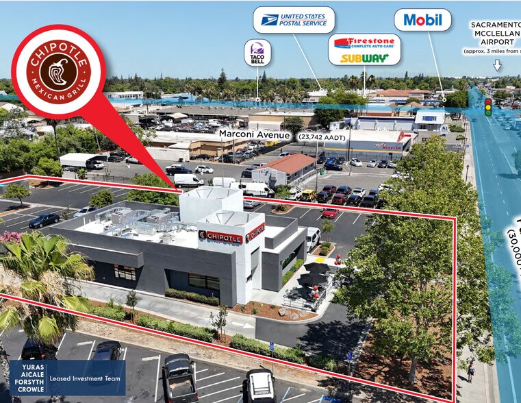 More Photos Of 2795 Fulton Ave, Sacramento Fast Food For Sale