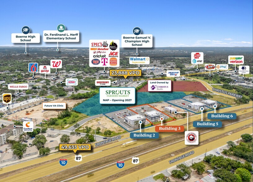 More Photos Of NEC IH-10, Boerne Storefront For Sale