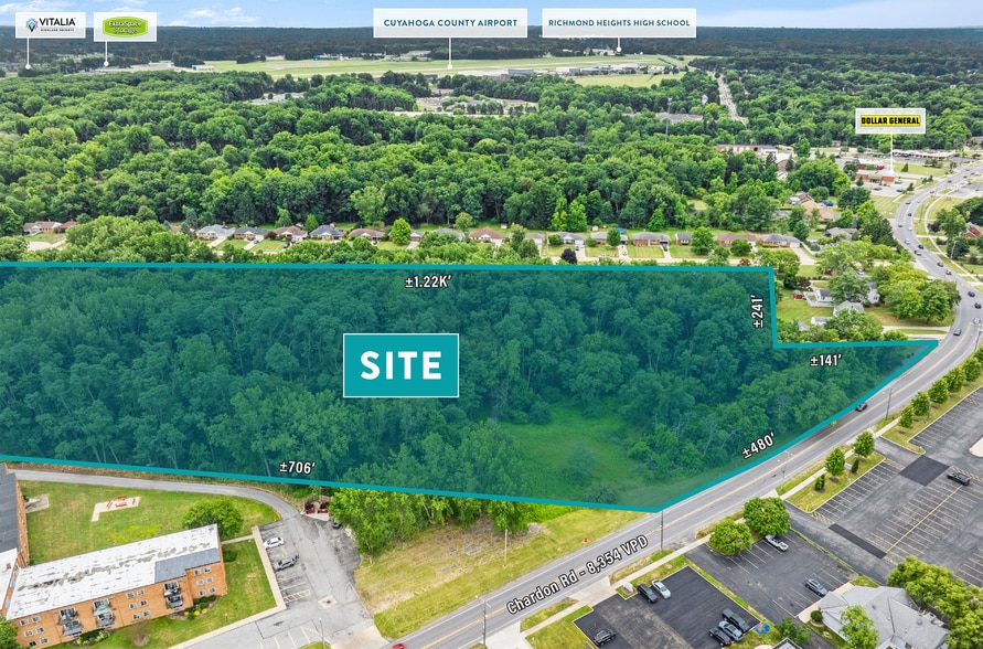 More Photos Of Chardon Rd @ Brush, Richmond Heights Land For Sale