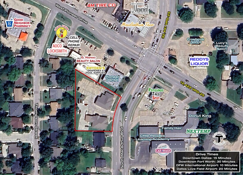 More Photos Of 615 N MacArthur Blvd, Irving Office For Sale