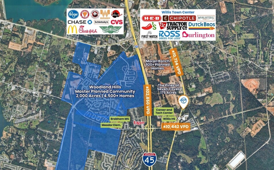 More Photos Of 11110 TX-75, Willis Land For Sale