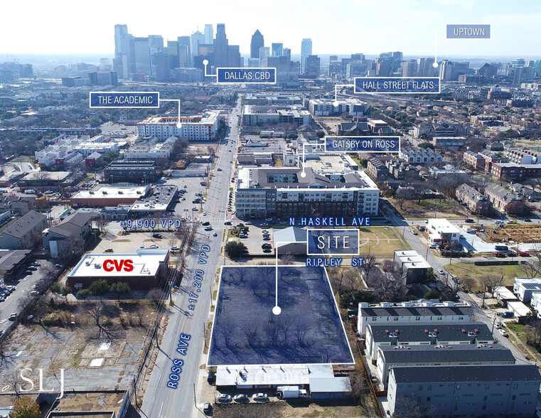 Primary Photo Of 4201 Ross Ave, Dallas Land For Lease