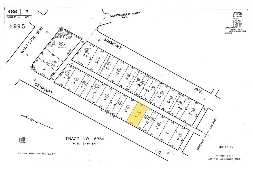 More Photos Of 946 Gerhart Ave, Commerce Land For Lease