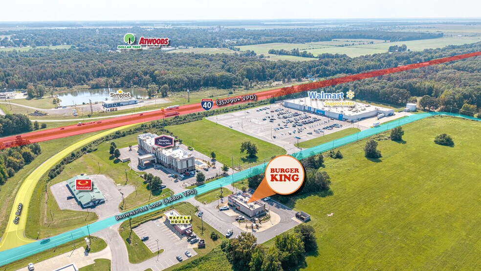 More Photos Of 145 Brownsville Loop, Lonoke Fast Food For Sale