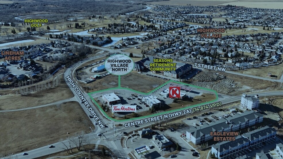 Primary Photo Of 100 High Country Dr NW, High River General Retail For Lease