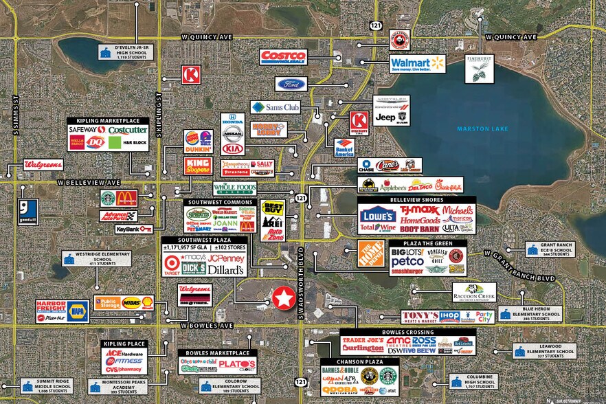 More Photos Of 8501 W Bowles Ave, Littleton Department Store For Sale