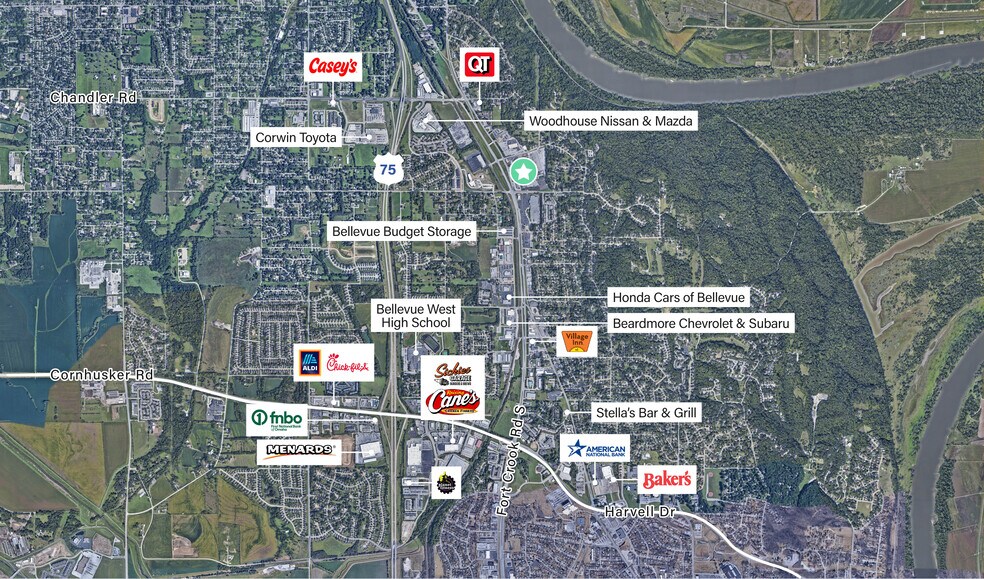 More Photos Of 1001 Fort Crook Rd N, Bellevue Flex For Sale