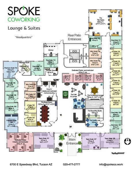 More Photos Of 6700 E Speedway Blvd, Tucson Coworking Space