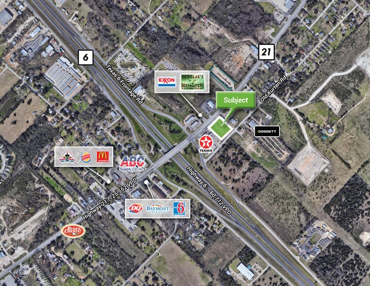 More Photos Of 3409 E State Highway 21, Bryan Land For Lease