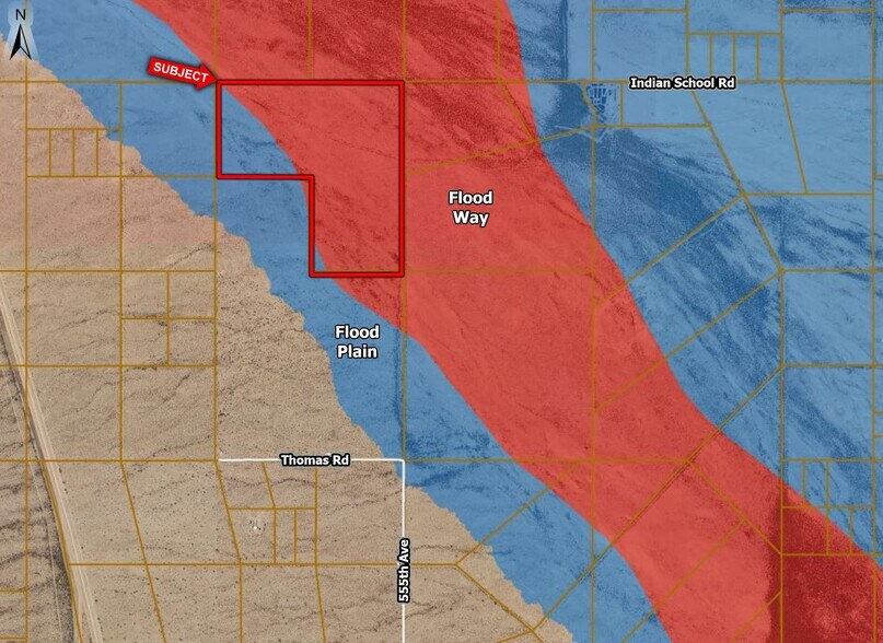 More Photos Of 555th & Indian School Rd 120 AC ave, Tonopah Land For Sale