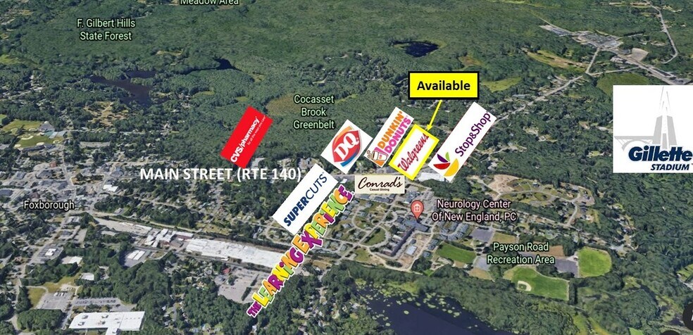 More Photos Of 121 Main St, Foxborough Storefront For Lease