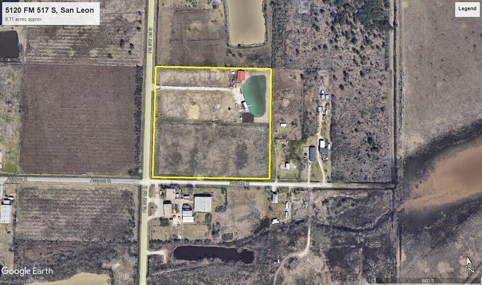 Primary Photo Of 5120 FM 517 S, San Leon Land For Sale