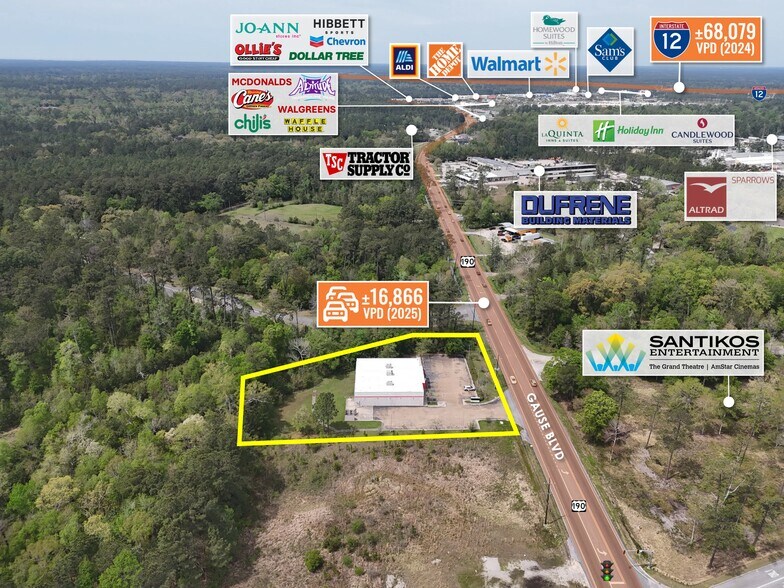 More Photos Of 1955 Gause Blvd W, Slidell Freestanding For Sale